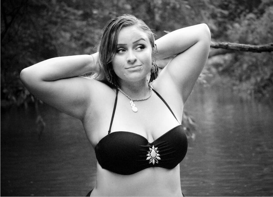 curvy women by the river